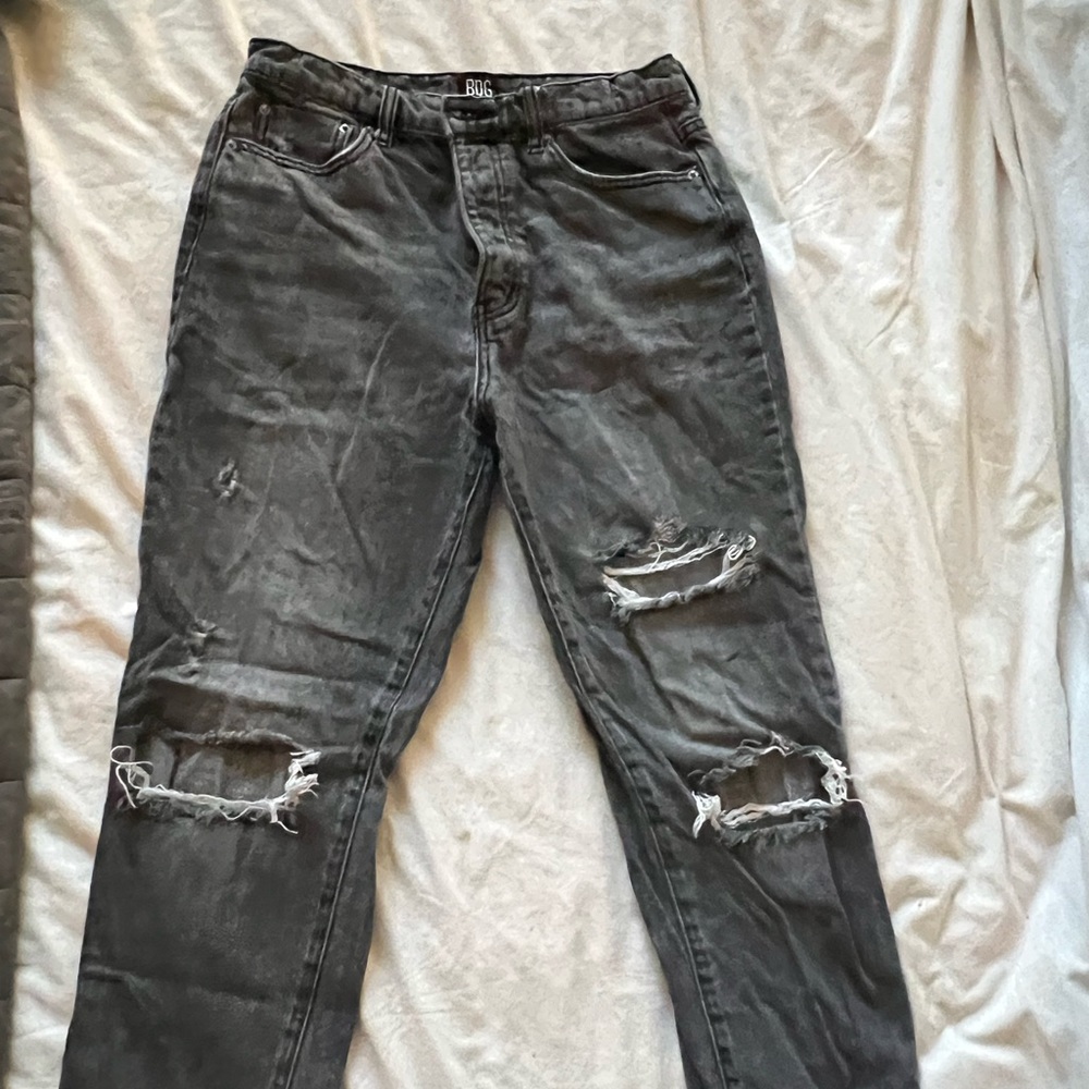 BDG charcoal Slim Straight Jeans